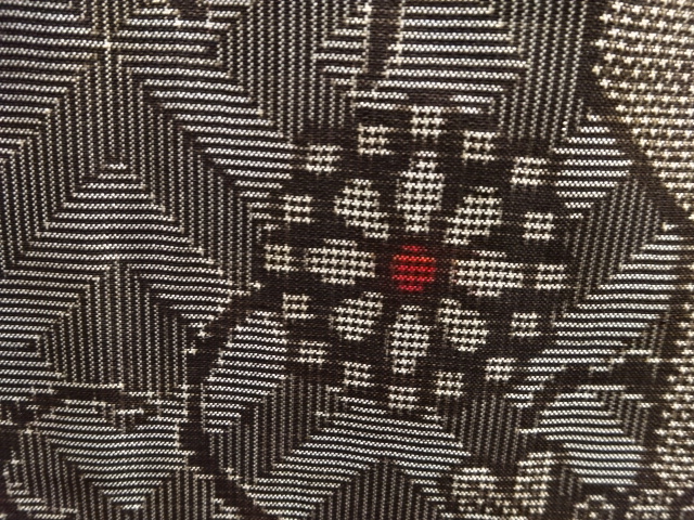 アンティーク　本場泥大島紬着物（龍郷）